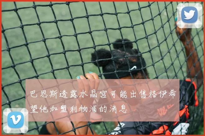 巴恩斯透露水晶宫可能出售格伊希望他加盟利物浦的消息